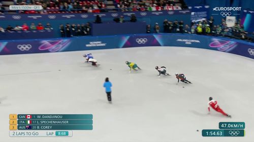 Niewiński bez awansu do półfinału biegu na 1500 m w short tracku IO Mediolan - Cortina 2026