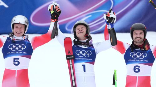 Resumen eslalon gigante: Pinheiro hace historia para Brasil y Sudamérica privando del oro a Odermatt