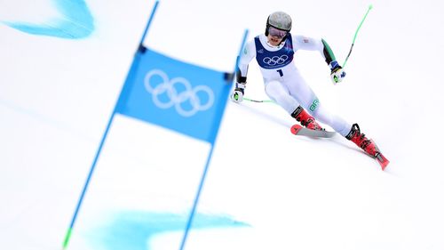 Lucas Pinheiro Braathen meggyőző fölénnyel vezet az óriás-műlesiklás első futama után