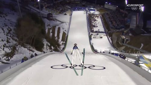 Skok Twardosz w serii próbnej przed konkursem indywidualnym na IO Mediolan - Cortina 2026