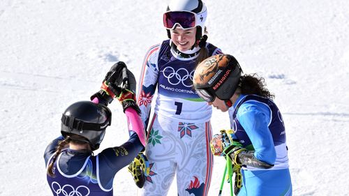Watch: 'Never seen that happen!' - Skiers record exact same times - TWICE - to share silver