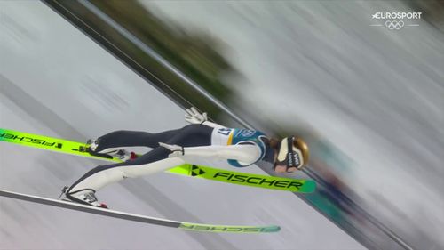 Skok po złoto! Stroem mistrzynią olimpijską na dużej skoczni na IO Mediolan - Cortina 2026