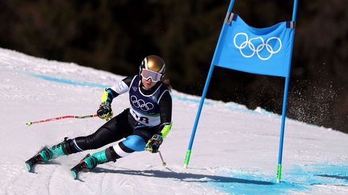 Szőllős Noa 35. lett az első futamban női óriás-műlesiklásban a milánói-cortinai téli olimpián