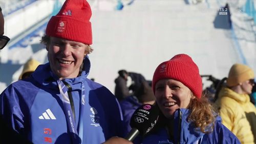 'It's gold or nothing!' - GB's golden pair react to stunning snowboard victory
