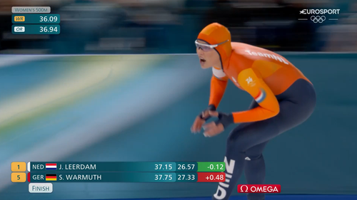 Jutta Leerdam indtager førstepladsen