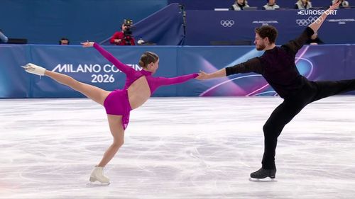 Szczecinina i Woźniak wytańczyli awans do programu dowolnego na igrzyskach Mediolan - Cortina 2026