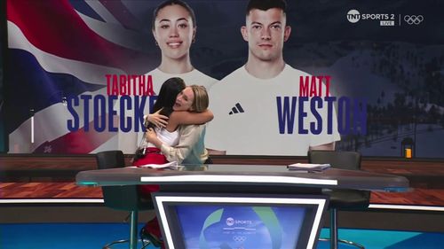 The TNT Sports studio is bouncing as Team GB claim another gold