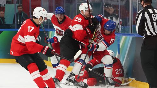 Tempers RISE as Switzerland and Czechia get into BRAWL