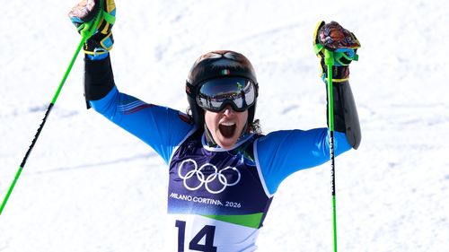 Watch Brignone's dramatic winning run to seal double gold - 'She wouldn't have dreamt this!'