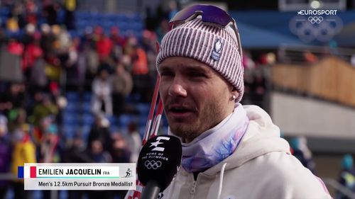 Jacquelin bronzé : "Je voulais prendre la course à mon compte, être offensif au pas de tir"