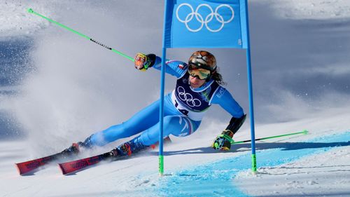 La reine Brignone frappe fort ! Son meilleur chrono en 1re manche  