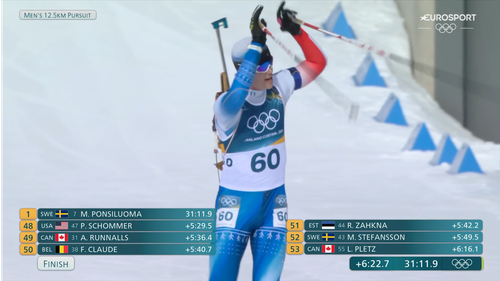 Se Sondre Slettemark komme i mål: Laver bølgen til publikum