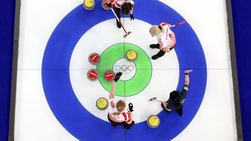 Italiensk brøler sender de danske curlingkvinder på sejrskurs