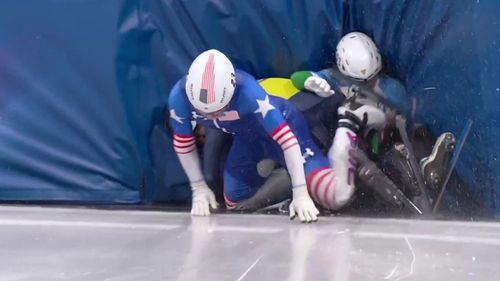 "Ganz schöner Kufen-Salat": Karambolage im Shorttrack