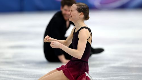 So schön kann Freude aussehen: Chtchetinina und Wozniak begeistern