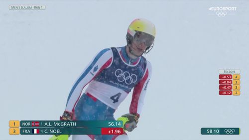 Noël, manque de rythme et grosse frayeur : sa 1re manche cauchemardesque en vidéo