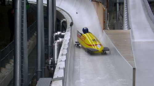 "Kim und der Monobob sind keine Freunde" - Kalickis Fahrt im dritten Lauf