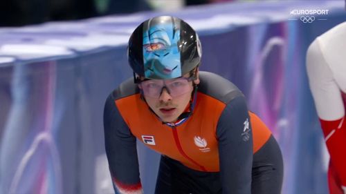 Melle van 't Wout naar de kwartfinales op de 500 meter nadat hij als eerste over de finish komt