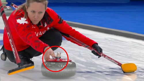 Stein entfernt: Curling-Regel sorgt für Ärger im Team Kanada