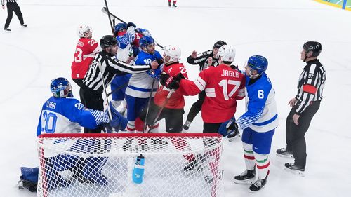 'Punches and gloves in faces' as tensions rise between Italy and Swiss