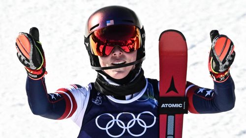 Watch Shiffrin's glorious run to win slalom gold - 'All the questions and drama are behind her!'