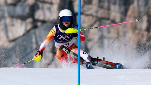 Arrietta Rodríguez completa el eslalon en su estreno en una cita olímpica con una relevante marca