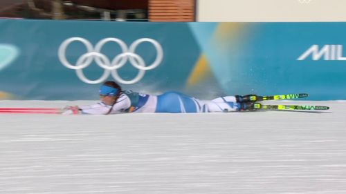 Sturz im Sprint um Bronze! Finnin geht auf Zielgerade zu Boden