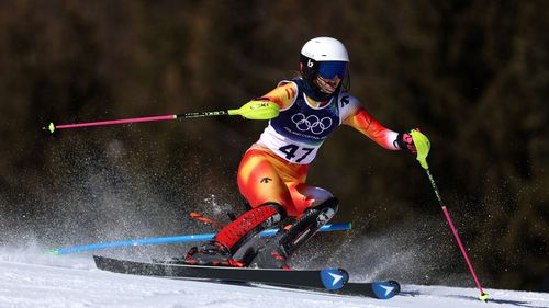 Arrietta Rodríguez debuta en unos Juegos con una notoria bajada en la primera manga del eslalon