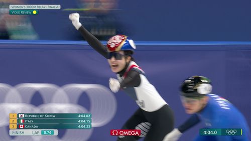 Coreea de Sud, aur în concursul pe echipe la short track. Italia și Canada completează podiumul
