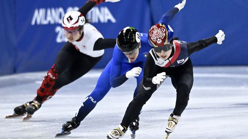Halle tobt: Italien holt über 3000 m nächste Medaille im Shorttrack