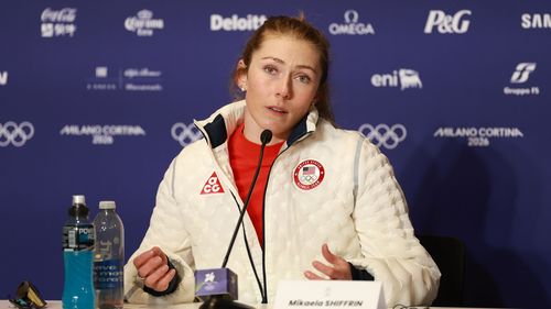 'A spiritual moment' - Shiffrin emotional on late father after third Olympic gold