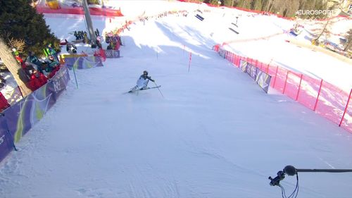 Duerr pokonana przez 1. tyczkę na trasie 2. przejazdu slalomu na IO Mediolan - Cortina 2026