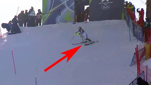 Am ersten Tor eingefädelt! Drama um Dürr im Slalom