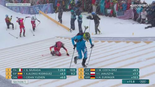 Ni una caída frena a Ana Alonso: Se sobrepuso a un golpe en la rodilla subiendo las escaleras