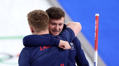 Glorious celebrations as Team GB seal place in curling final