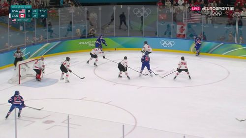Team USA maakt de 1-1