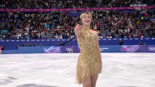 Liu stellare! La campionessa del mondo incanta il Forum: rivivi il suo libero