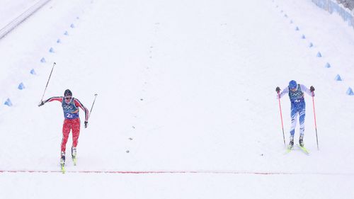 L'Or pour la Norvège pour une demi-seconde ! L'arrivée de folie du combiné nordique en vidéo