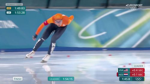 Antoinette Rijpma-De Jong knalt naar olympisch goud op de 1.500 meter na waanzinnige slotronde