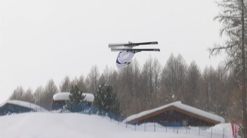 Săritua prin care Wang Xindi a devenit campion olimpic la aerials, la Milano Cortina 2026
