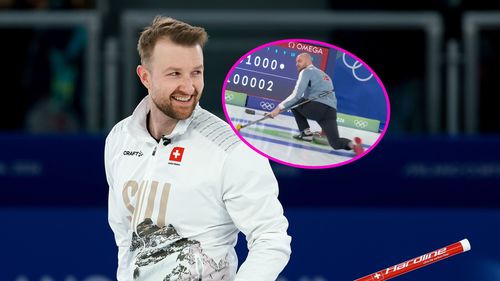 Watch as Norway execute outrageous trick shot in curling
