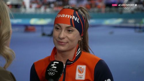 "Heb mijn best gedaan, maar het viel me heel erg zwaar"- Femke Kok na haar 1.500 meter