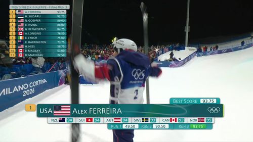 Alex Ferreira regala il decimo oro agli Stati Uniti: rivivi la run decisiva 