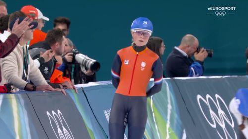 Scherpe Groenewoud wint chaotische halve finale van massastart - Alle Nederlanders naar finale