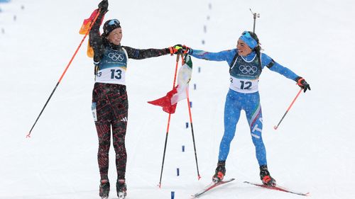 Großer Abschied in Antholz: Ehrenrunde für Preuß und Wierer