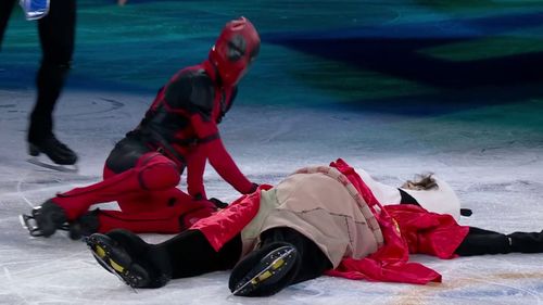 Olympiasieger als Kung Fu Panda und mit Überraschungsgast Jackie Chan