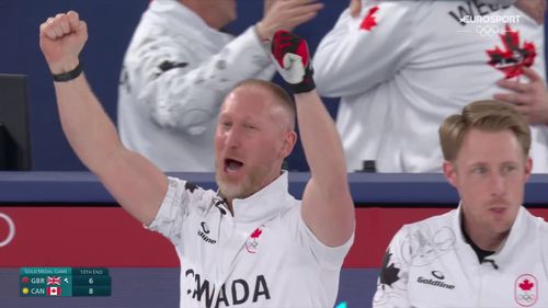 Olympisch curlinggoud is voor Canada - driepunter in voorlaatste end klopt de Britten