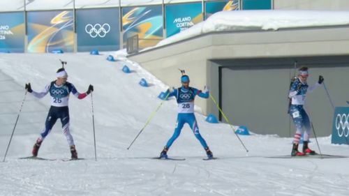 Privatduell im Olympia-Rennen: Biathlon-Trio begeistert Fans