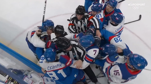 Amerikansk brødrepar i stort slagsmål - begge udvist 