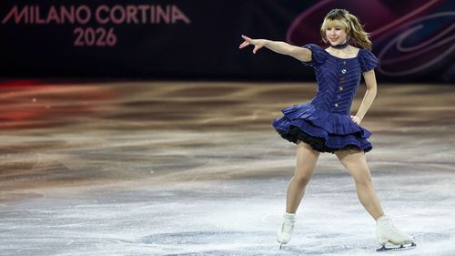 Liu bids farewell to Milano Cortina in style with dazzling gala routine